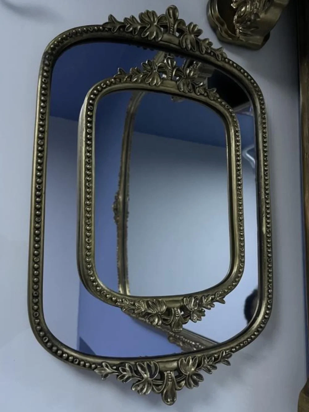 Anthropologie decorative gold